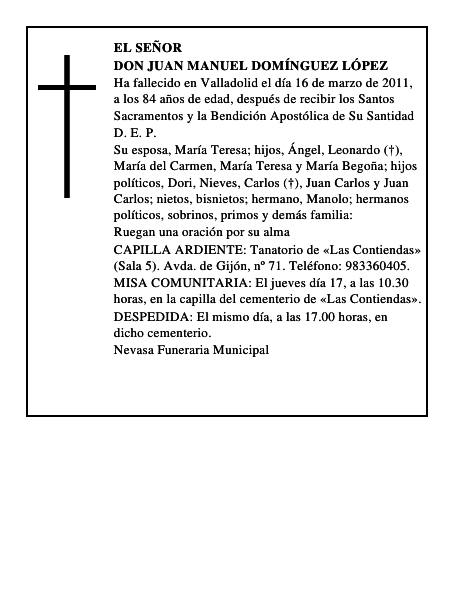 Don Juan Manuel Domínguez López