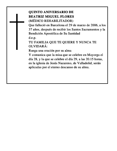 Beatriz Miguel Flores