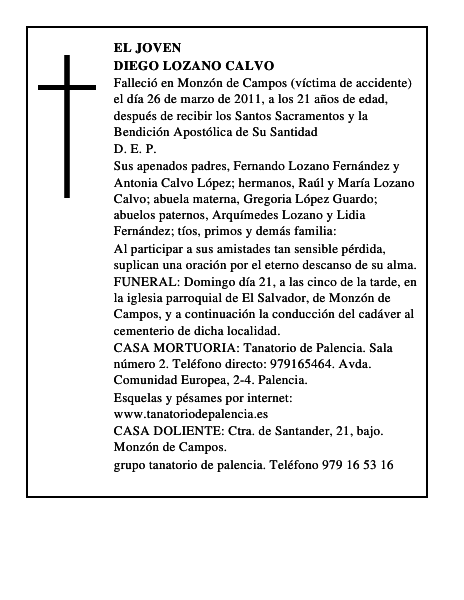 Diego Lozano Calvo