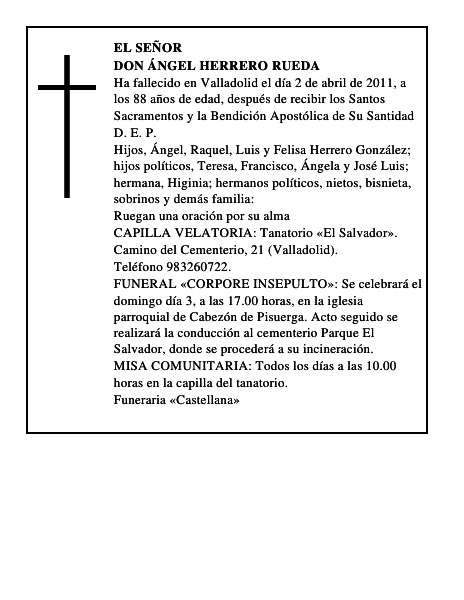 Don Ángel Herrero Rueda