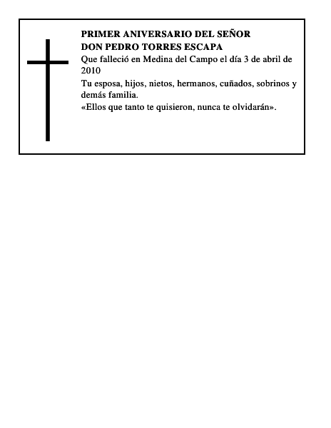Don Pedro Torres Escapa