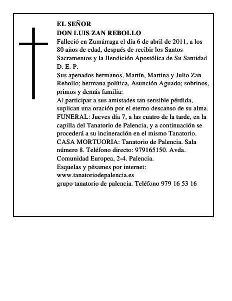 Don Luis Zan Rebollo