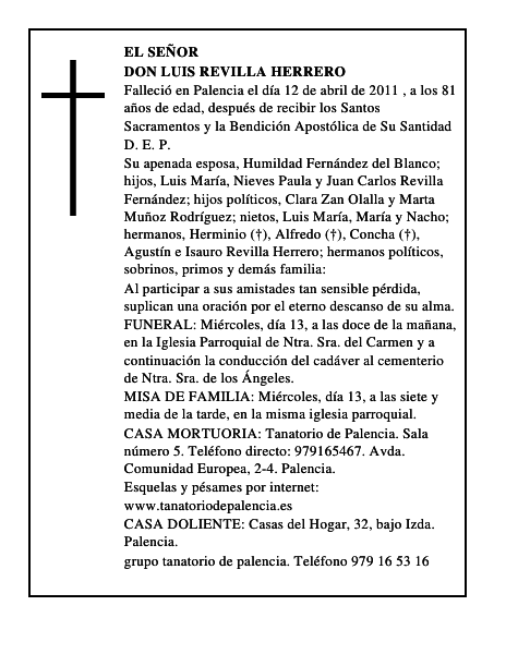 Don Luis Revilla Herrero