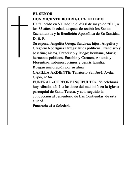 Don Vicente Rodríguez Toledo