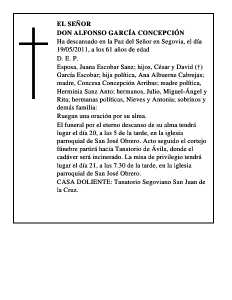 Don Alfonso García Concepción