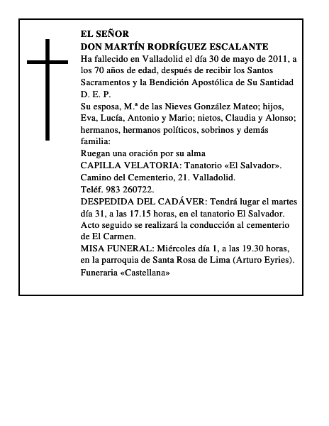 Don Martín Rodríguez Escalante