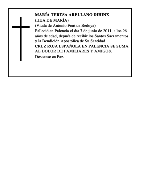 María Teresa Arellano Dihinx