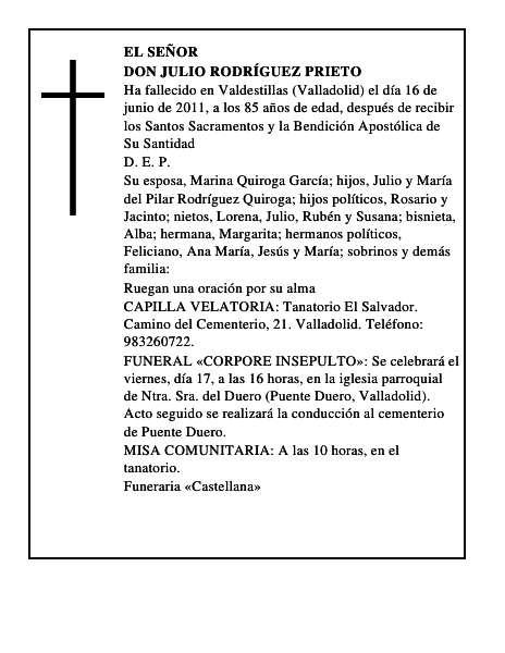 Don Julio Rodríguez Prieto