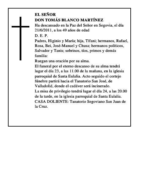 Don Tomás Blanco Martínez