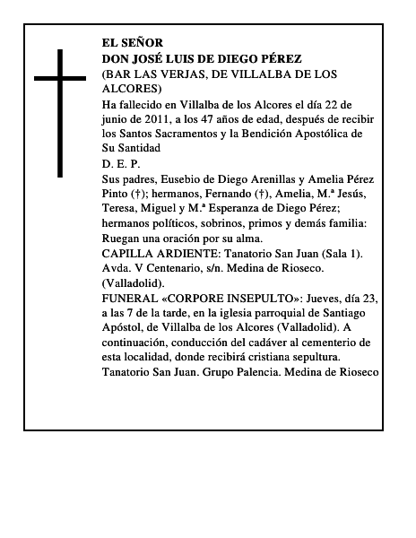 Don José Luis de Diego Pérez