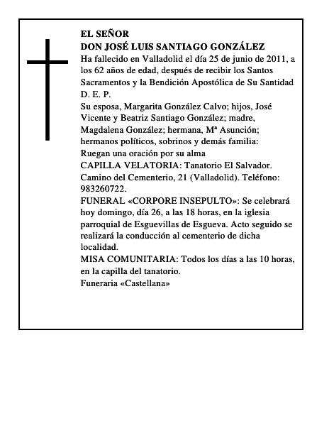 Don José Luis Santiago González