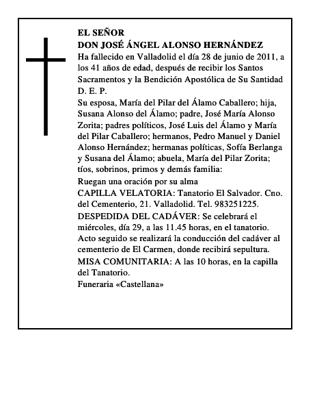 Don José Ángel Alonso Hernández