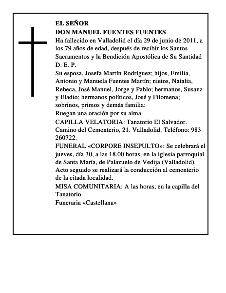 Don Manuel Fuentes Fuentes