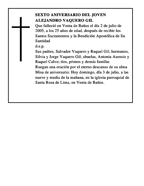 Alejandro Vaquero Gil