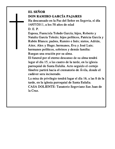 Don Ramiro García Pajares