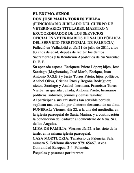 Don José María Torres Vielba