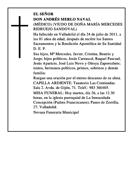 Don Andrés Merlo Naval