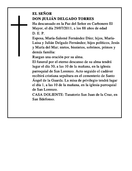 Don Julián Delgado Torres