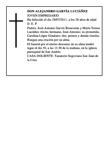 Don Alejandro Garvía Luciáñez