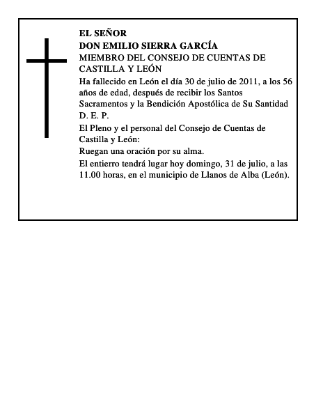 Don Emilio Sierra García