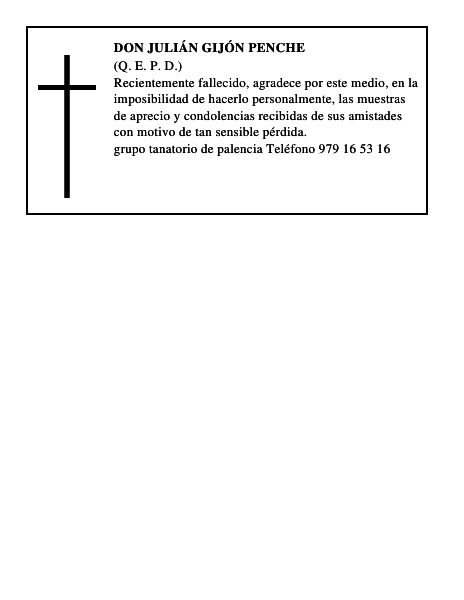 Don Julián Gijón Penche
