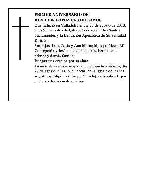 Don Luis López Castellanos