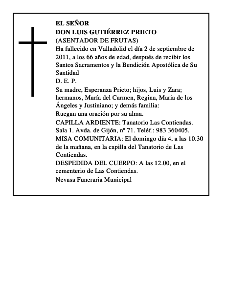 Don Luis Gutiérrez Prieto