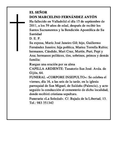 Don Marcelino Fernández Antón