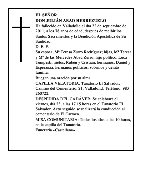 Don Julián Abad Herrezuelo