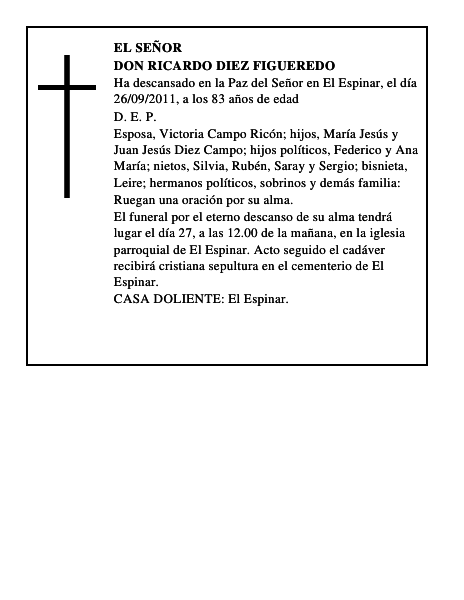 Don Ricardo Diez Figueredo