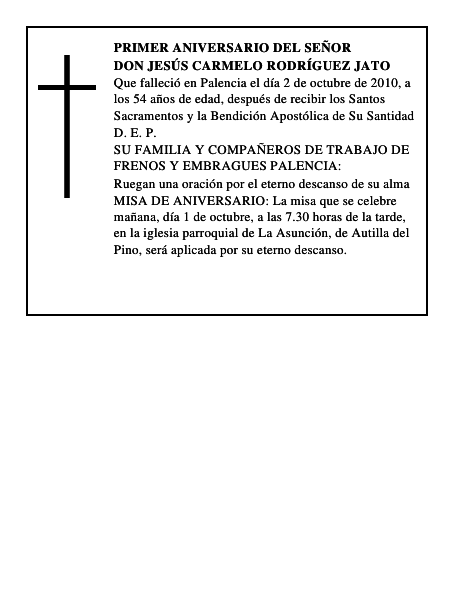 Don Jesús Carmelo Rodríguez Jato