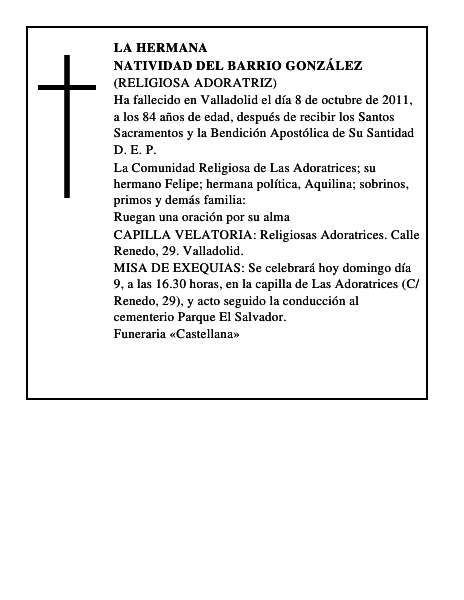 Natividad del Barrio González