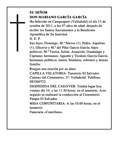 Don Mariano García García