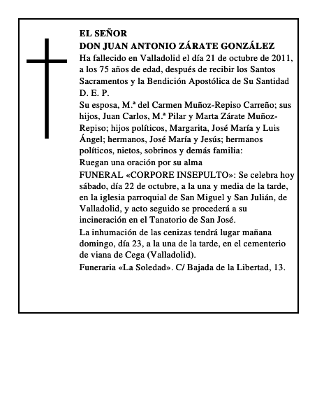 Don Juan Antonio Zárate González