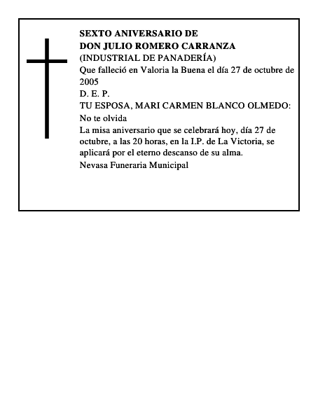 Don Julio Romero Carranza
