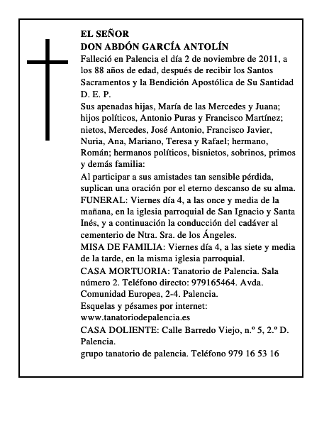 Don Abdón García Antolín