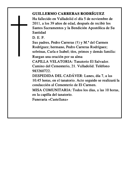 Guillermo Carreras Rodríguez