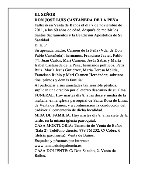 Don José Luis Castañeda de la Peña