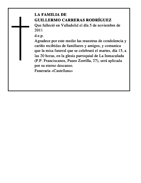 Guillermo Carreras Rodríguez
