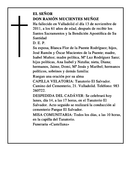 Don Ramón Mucientes Muñoz
