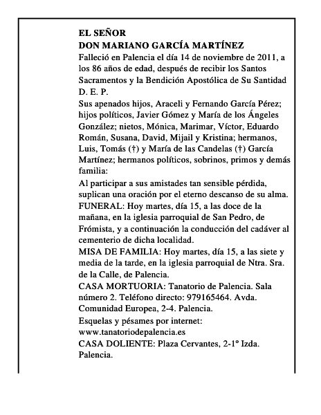Don Mariano García Martínez