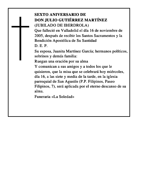 Don Julio Gutiérrez Martínez