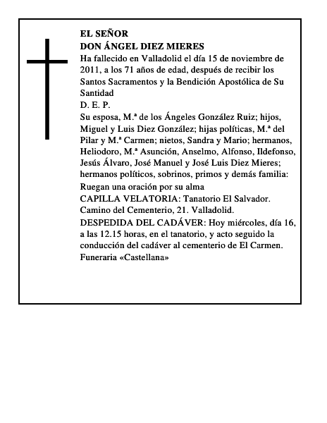 Don Ángel Diez Mieres