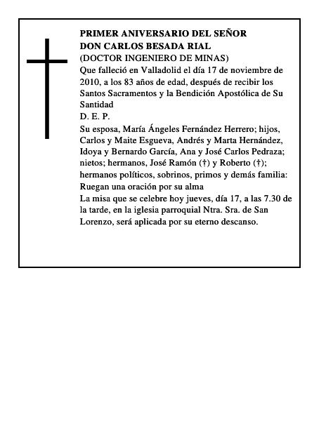 Don Carlos Besada Rial