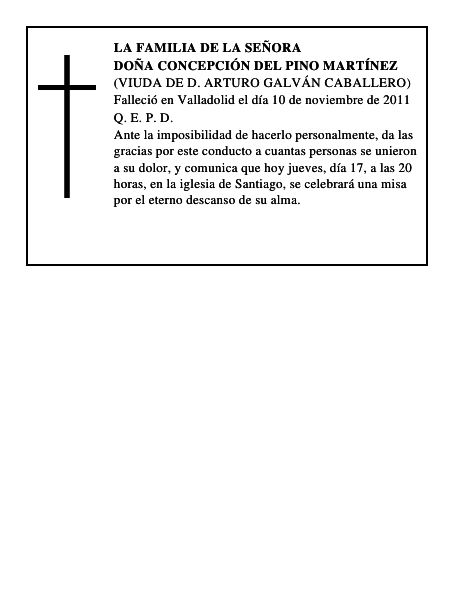 Doña Concepción del Pino Martínez