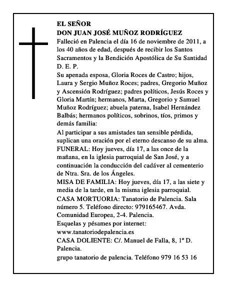 Don Juan José Muñoz Rodríguez