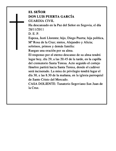 Don Luis Puerta García