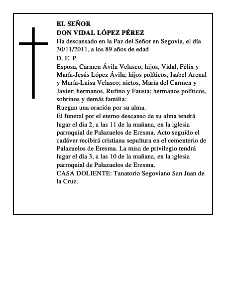 Don Vidal López Pérez
