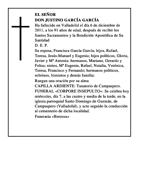 Don Justino García García