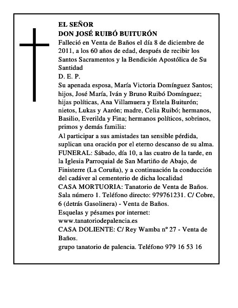 Don José Ruibó Buiturón